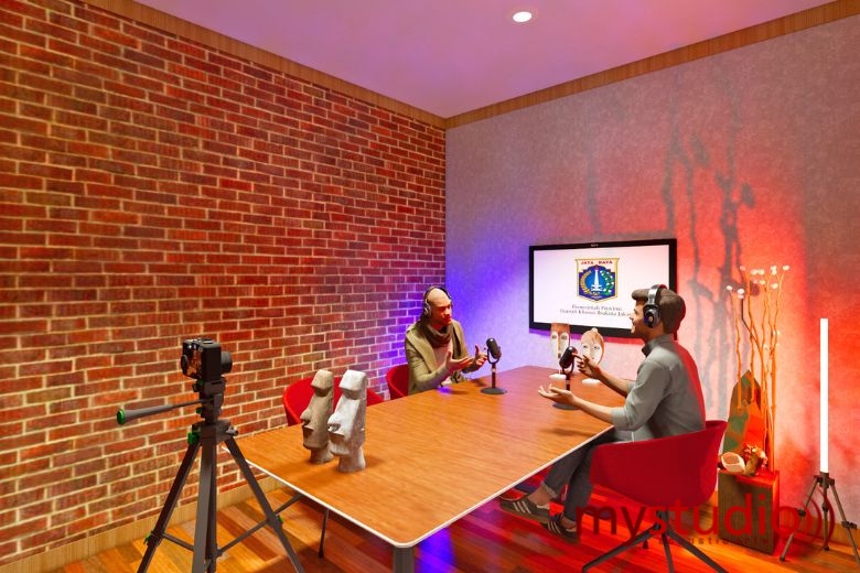 Studio Podcast Dinas Jakarta | Jasa Pembuatan Studio Podcast Jakarta